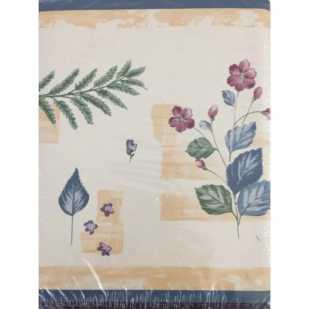 VTG Designer Showcase Border Pasted Brewster Wallcovering Garden 5 Yards Each